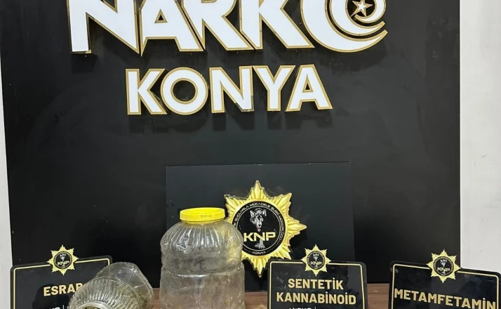 Konya'da uyuşturucu operasyonları: 76 tutuklama