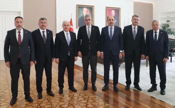 Konya heyeti, Ankara’da çeşitli ziyaretler gerçekleştirdi