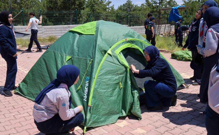 Konya izcileri Meram'da buluştu