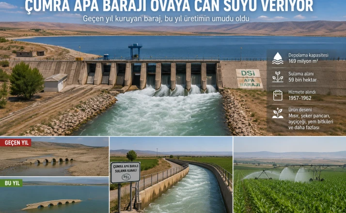Konya’nın en verimli toprakları için kapaklar yeniden açıldı