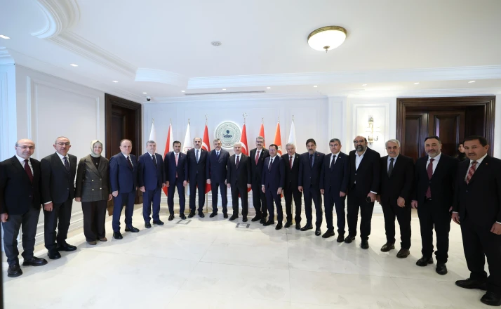 Konya Protokolü İçişleri Bakanı Çiftçi’ye Hayırlı Olsun Ziyaretinde Bulundu