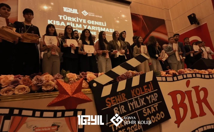 Konya Şehir Koleji'nde kısa film yarışması heyecanı