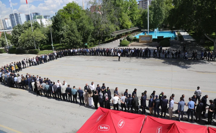 Konya Şeker ailesi bayramlaştı