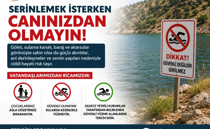 Konya Valiliğinden ölüm tuzağı uyarısı