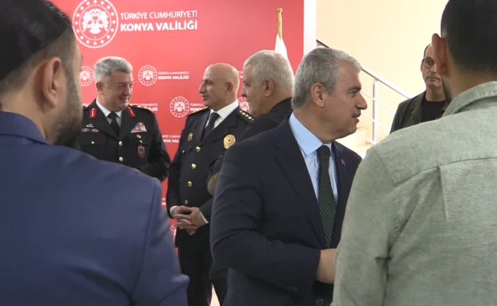 Konya Valisi Akın, güvenlik ve asayiş olaylarını değerlendirdi