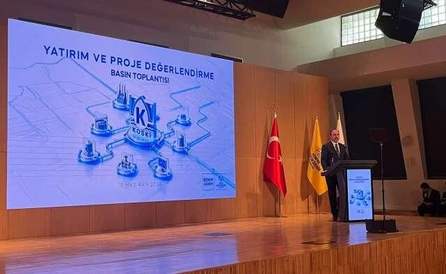 Konya’ya KOSKİ tarihinin en büyük yatırımı geliyor