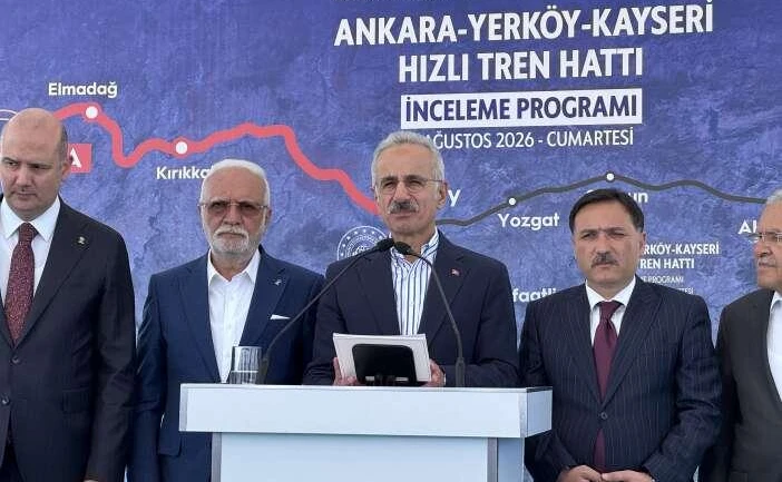 Konya’ya Yeni Demiryolu Hattı
