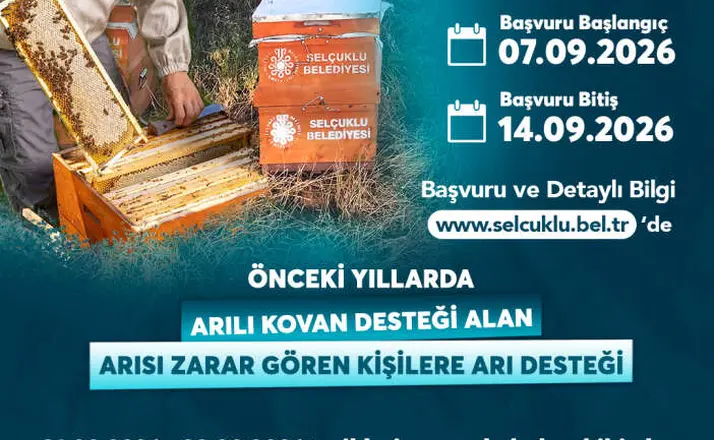 Konya’da Arıcılara Yüzde 50 Hibe Desteği!