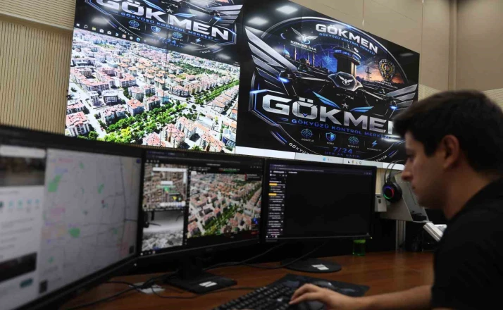 Konya’da güvenlik gökyüzüne taşındı, yapay zeka destekli "GÖKMEN" 7/24 görevde