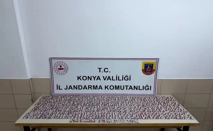 Konya’da jandarmadan uyuşturucu operasyonları: 7 tutuklama