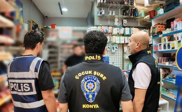 Konya’da Okul Çevrelerinde Geniş Kapsamlı Denetim: 25 Bin Kişi Sorgulandı