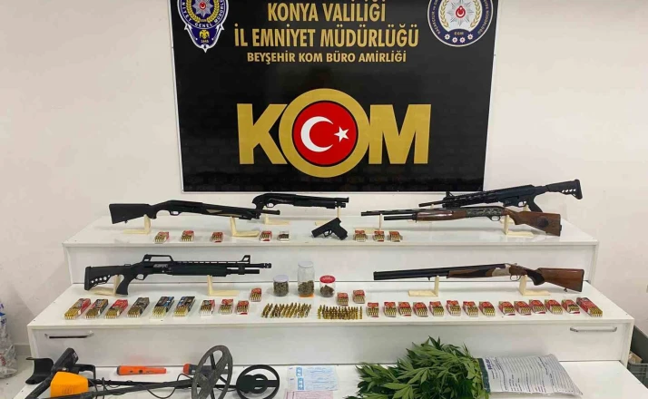 Konya’da tefecilik operasyonunda 4 şüpheli hakkında adli işlem başlatıldı