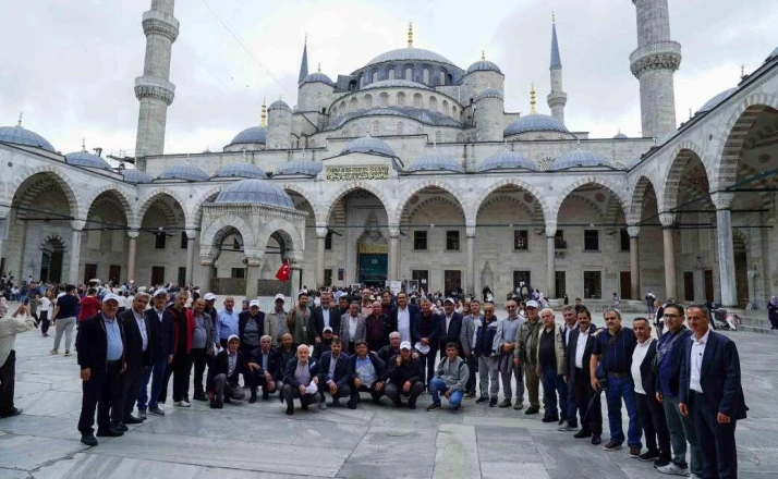 Konyalı muhtarlar iki günde İstanbul'u keşfetti