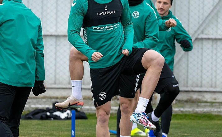 Konyaspor, Corendon Alanyaspor maçı hazırlıklarını tamamladı