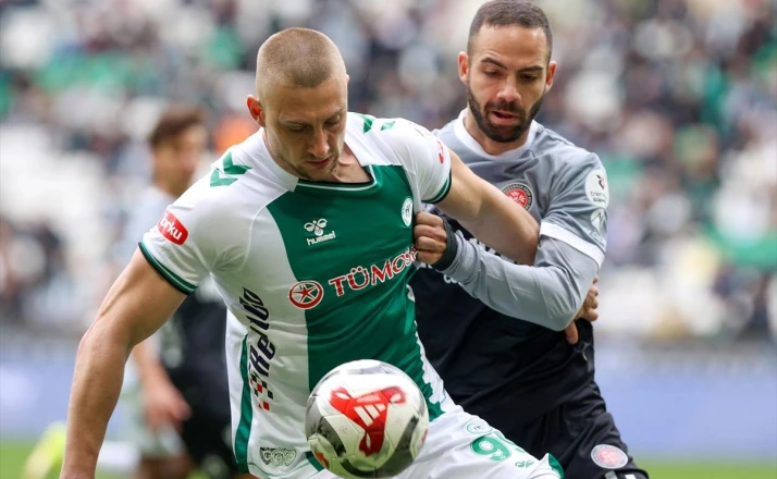 Konyaspor ilk devreden fişi çekti 2-0