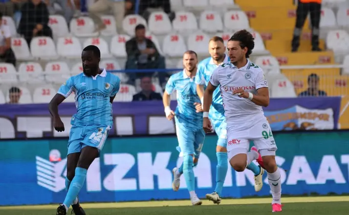 Konyaspor ilk yarıyı geride kapattı