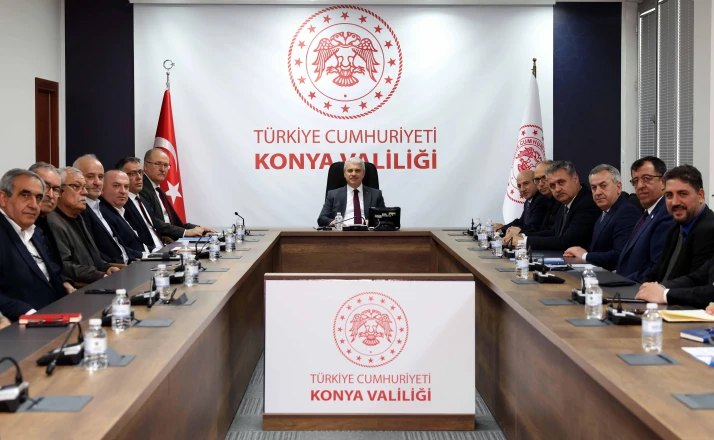 Konyaspor maçları için güvenlik planlaması görüşüldü!