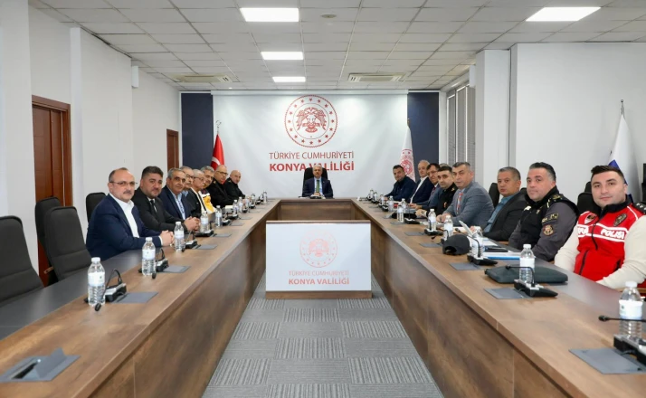 Konyaspor maçları öncesi güvenlik zirvesi!