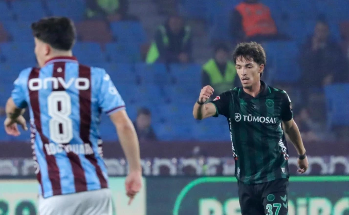 Konyaspor Trabzon'da Mağlup: 3-1