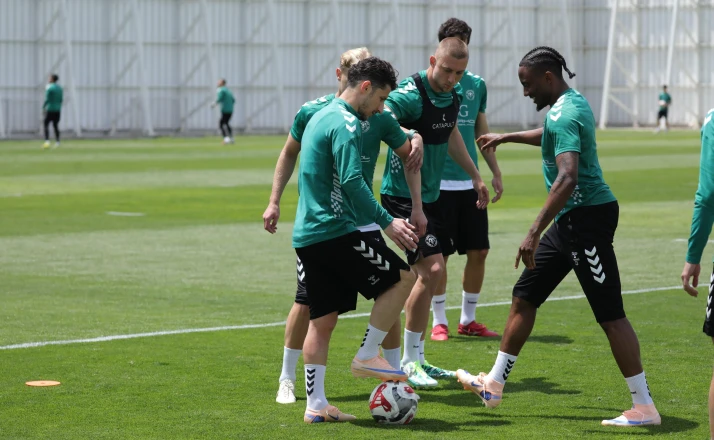 Konyaspor, Trabzonspor maçı hazırlıklarını sürdürdü