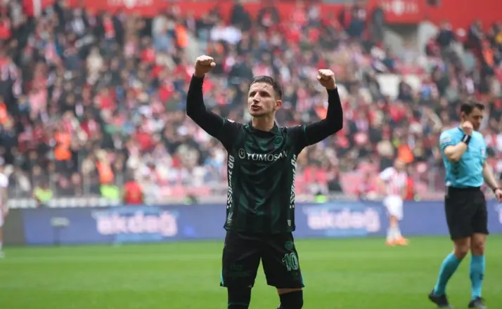 Konyaspor’un itirazına Tahkim’den ret! Bardhi’nin cezası değişmedi