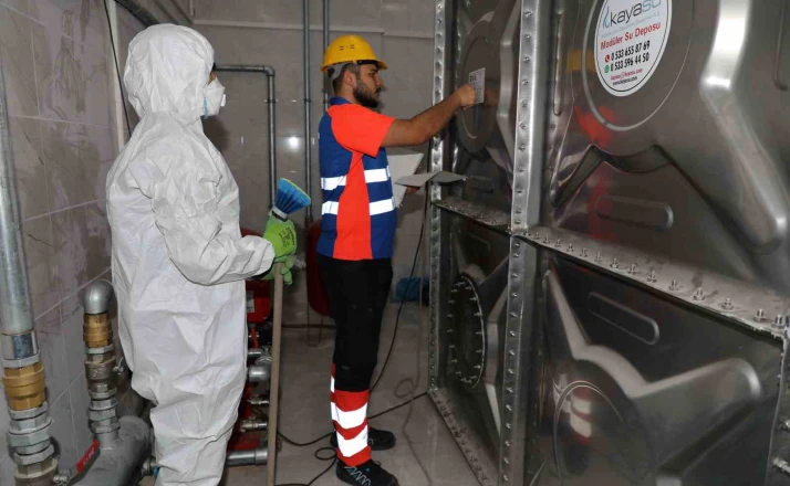 KOSKİ’den uyarı: Hastalık riski oluşmaması için su depoları düzenli temizlenmeli