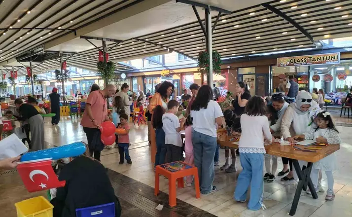 Köyceğizli çocuklar etkinliklerde gönüllerince eğlendi
