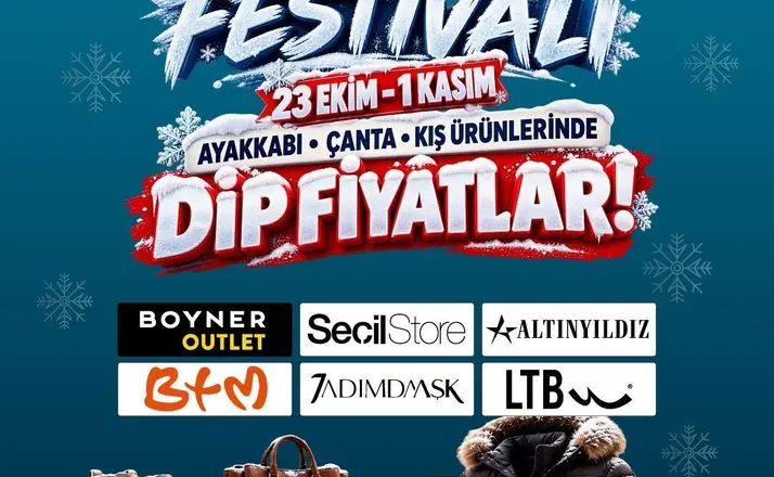 Kumsmall’da Kış Festivali başladı, indirimler koridorlara taştı

