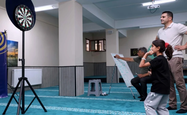 Kur'an Kursları Arası Dart Turnuvası başladı