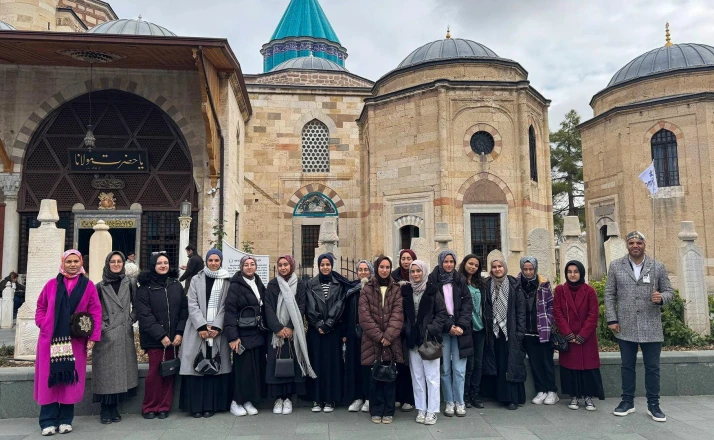 Lise Medeniyet Akademisi öğrencileri Şeb-i Arus rotasında buluştu