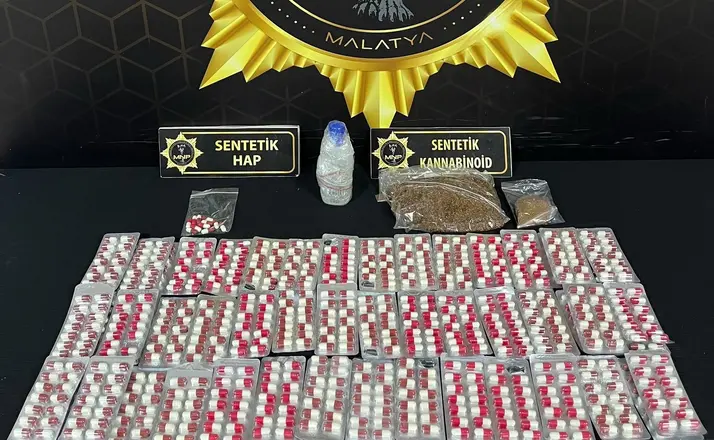 Malatya’da uyuşturucu operasyonunda 2 tutuklama
