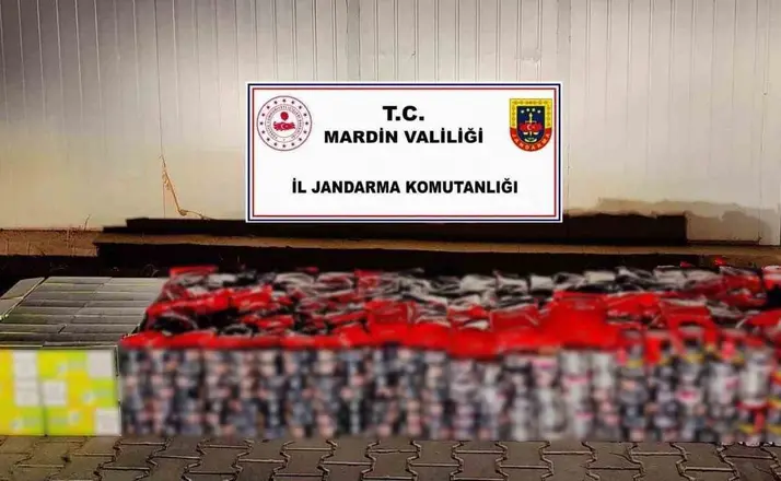 Mardin’de 5 milyon liralık kaçak ürün ele geçirildi
