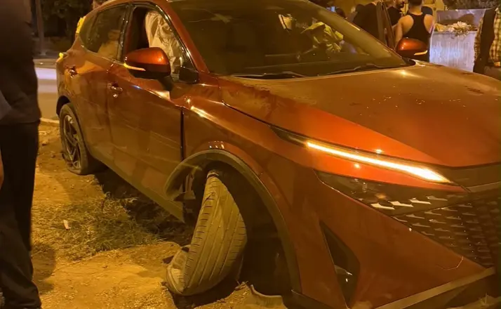 Mardin’de otomobil refüje çıktı: 1 yaralı
