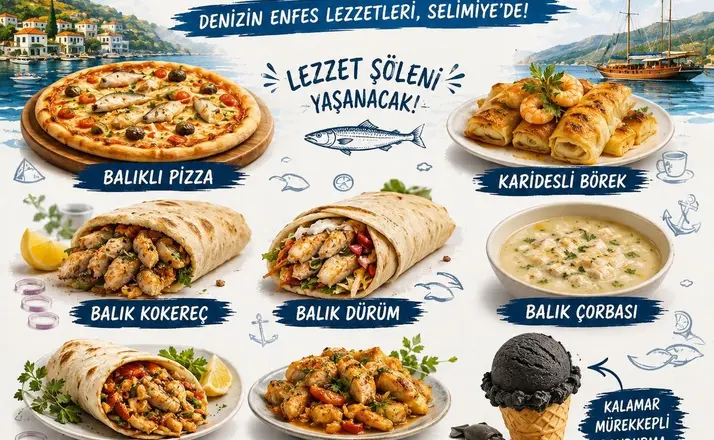 Marmaris’teki festivalde lezzet şöleni yaşanacak
