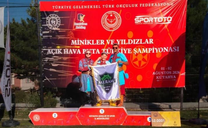 Meram Belediyespor okçuları Türkiye Şampiyonası'ndan derecelerle döndü