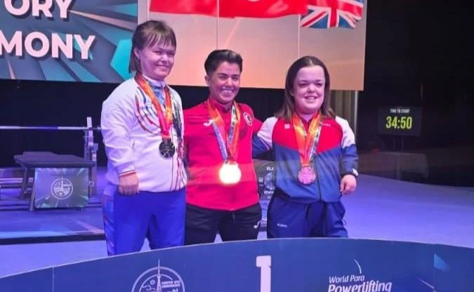 Meram Belediyesporlu Besra Duman Avrupa Şampiyonu oldu