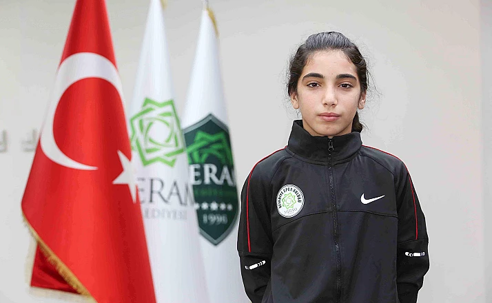 Meram Belediyesporlu Defne Temur milli takımda