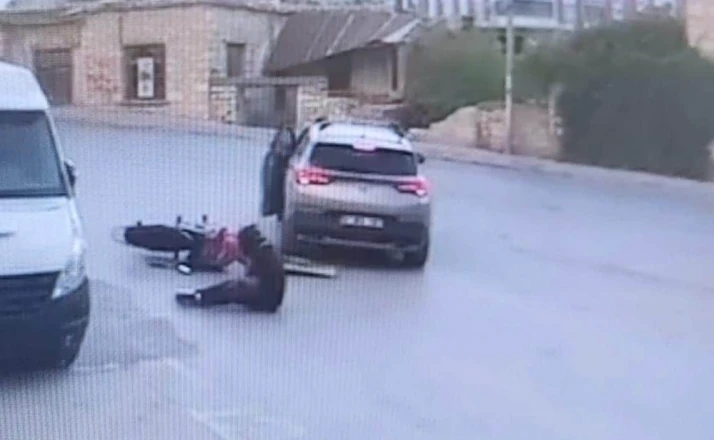 Mersin’de otomobil ile motosiklet çarpıştı: 1 yaralı 