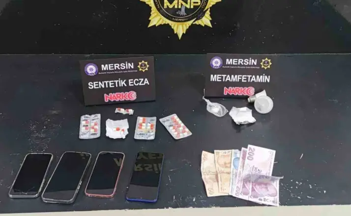 Mersin’de torbacı operasyonu: 5 tutuklama
