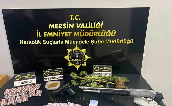 Mersin’de uyuşturucu operasyonu: 6 şüpheli tutuklandı
