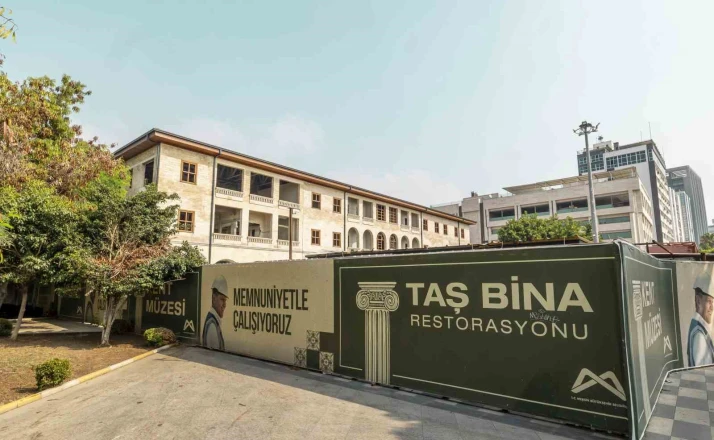 Mersin’in tarihi Taş Binası Kent Müzesine dönüşüyor 