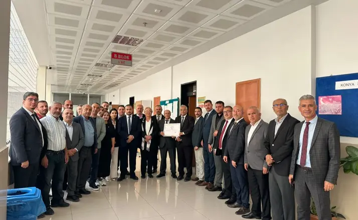 MHP Konya İl Başkanlığı Yönetimi mazbatasını aldı