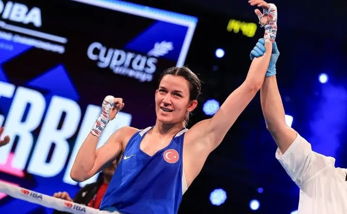 Milli boksör Hatice Akbaş, Avrupa Şampiyonu oldu

