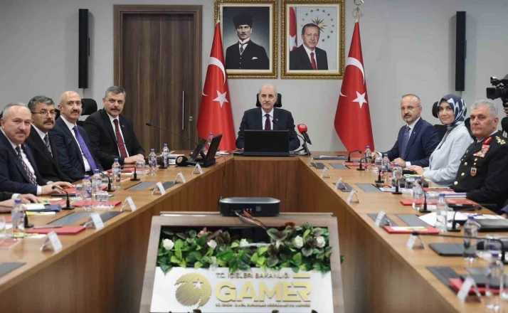‘Milli Dayanışma ve Toplumsal Bütünleşmenin Güçlendirilmesi’ konulu güvenlik toplantısı başladı 