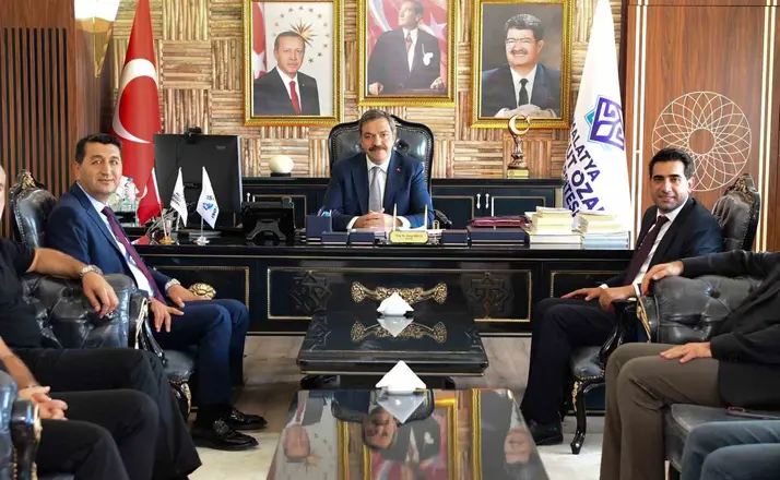 MTSO Başkan Adayı Boyraz’dan Turgut Özal Üniversitesi’ne ziyaret
