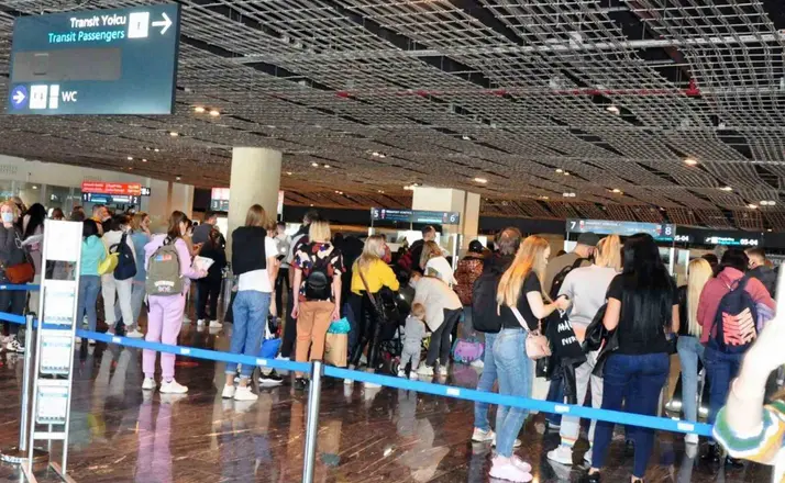 Muğla’ya gelen yabancı turist sayısında yüzde 6 düşüş
