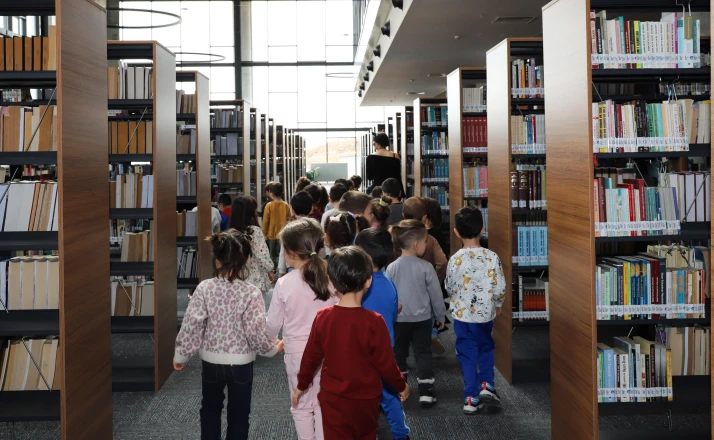 NEÜ Ahmet Keleşoğlu Kütüphanesi kapılarını geleceğin okurlarına açtı