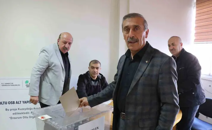 Oltu’da Ticaret ve Sanayi Odası seçimlerini Baki Karaca kazandı

