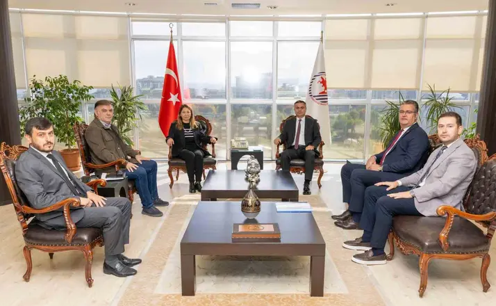 OMÜ ile Bafra arasında iş birliği imkanları değerlendirildi
