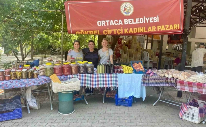 Ortaca’da ilk defa ‘Kadın Üretici Pazarı’ kuruldu 